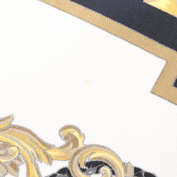 HERMES Black Silk Scarf - Picture 4 of 7